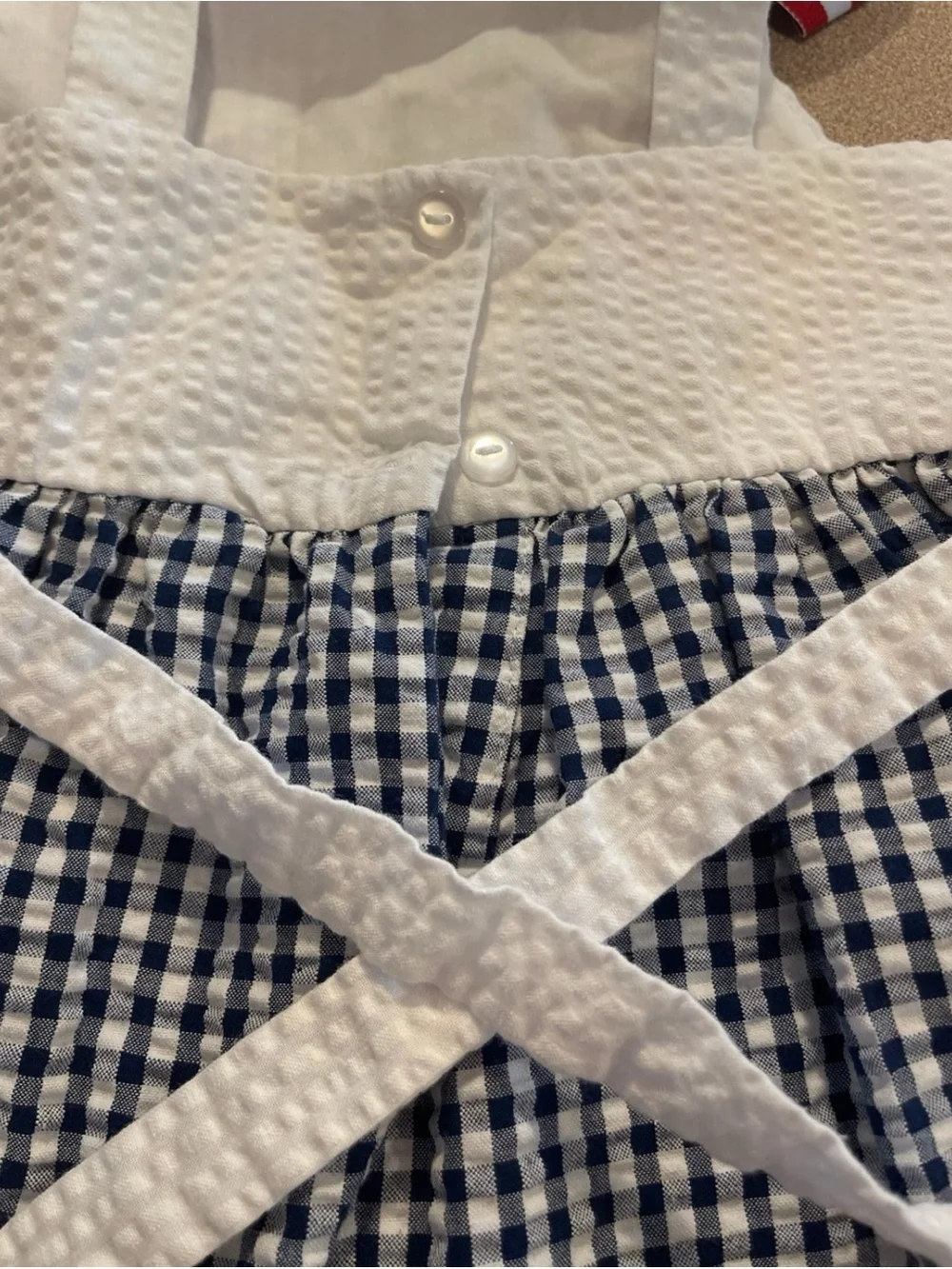 Patriotic girls dress size 5 Bonnie Jean